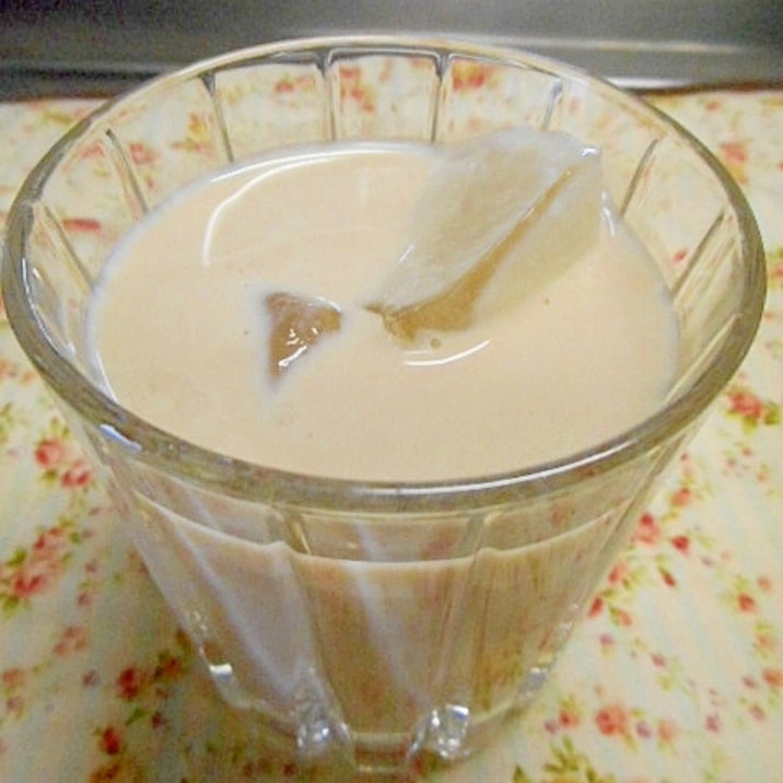 豆乳 きな粉 オリゴ糖のドリンク レシピ 作り方 By アルプスの乙女 楽天レシピ